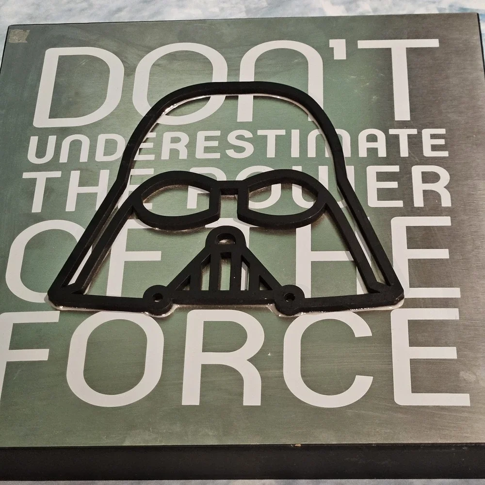 Hallmark Star Wars Darth Vader Don't Underestimate The Power Of The Force‎ Sign
